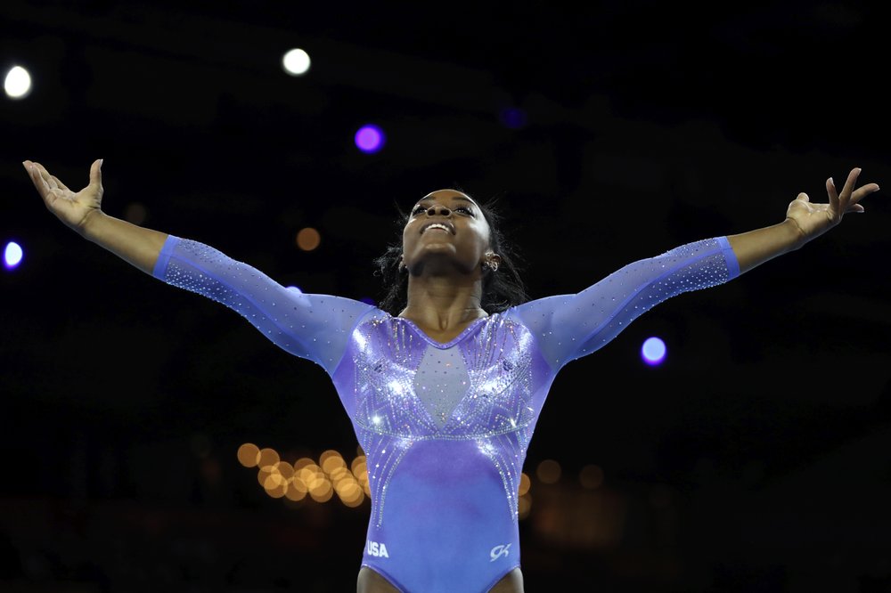Simone Biles worlds