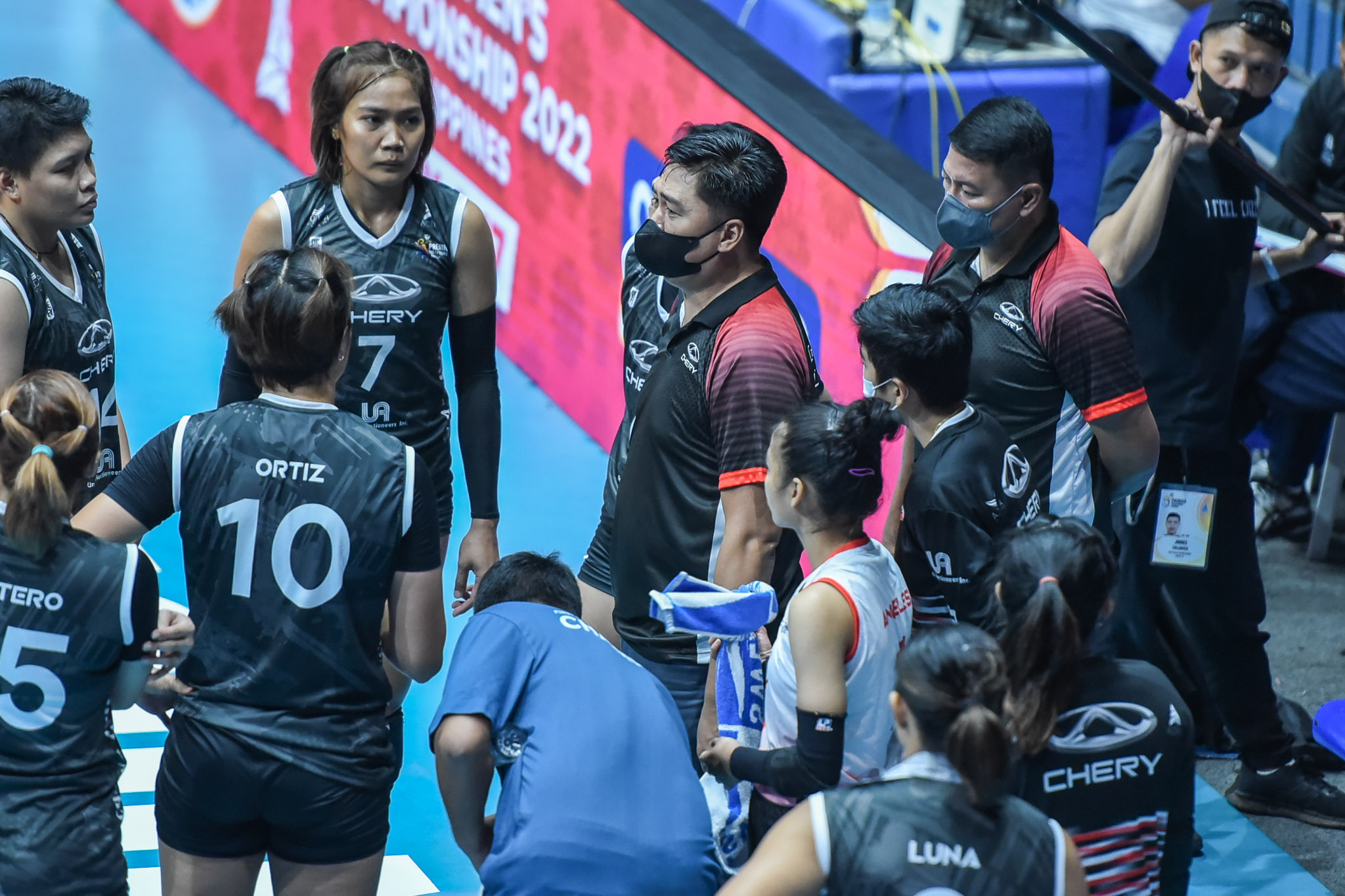 Chery Tiggo Crossovers in the PVL Invitationals.