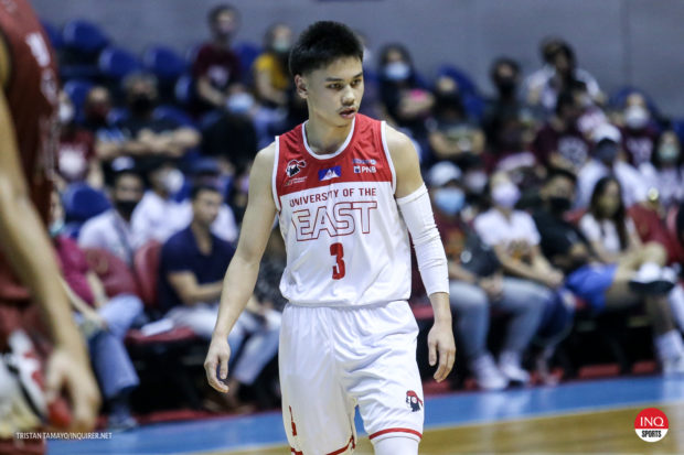 FILE–Former UE guard Kyle Paranada.