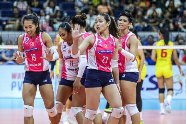 Creamline Cool Smashers' Jema Galanza.