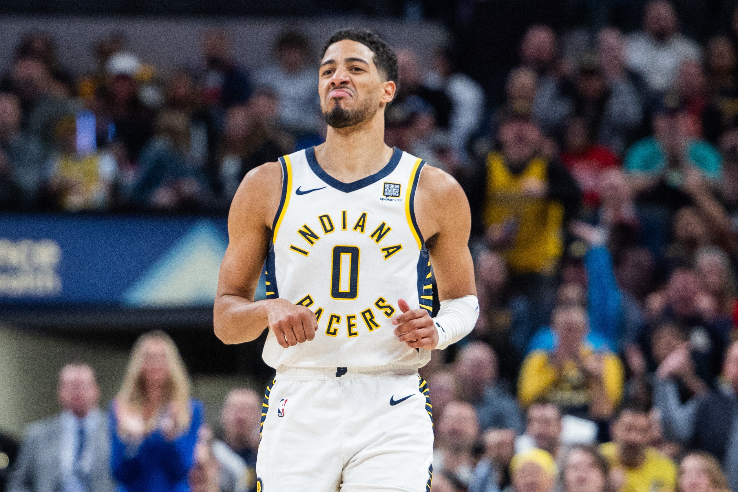 NBA: Houston Rockets at Indiana Pacers Tyrese Haliburton
