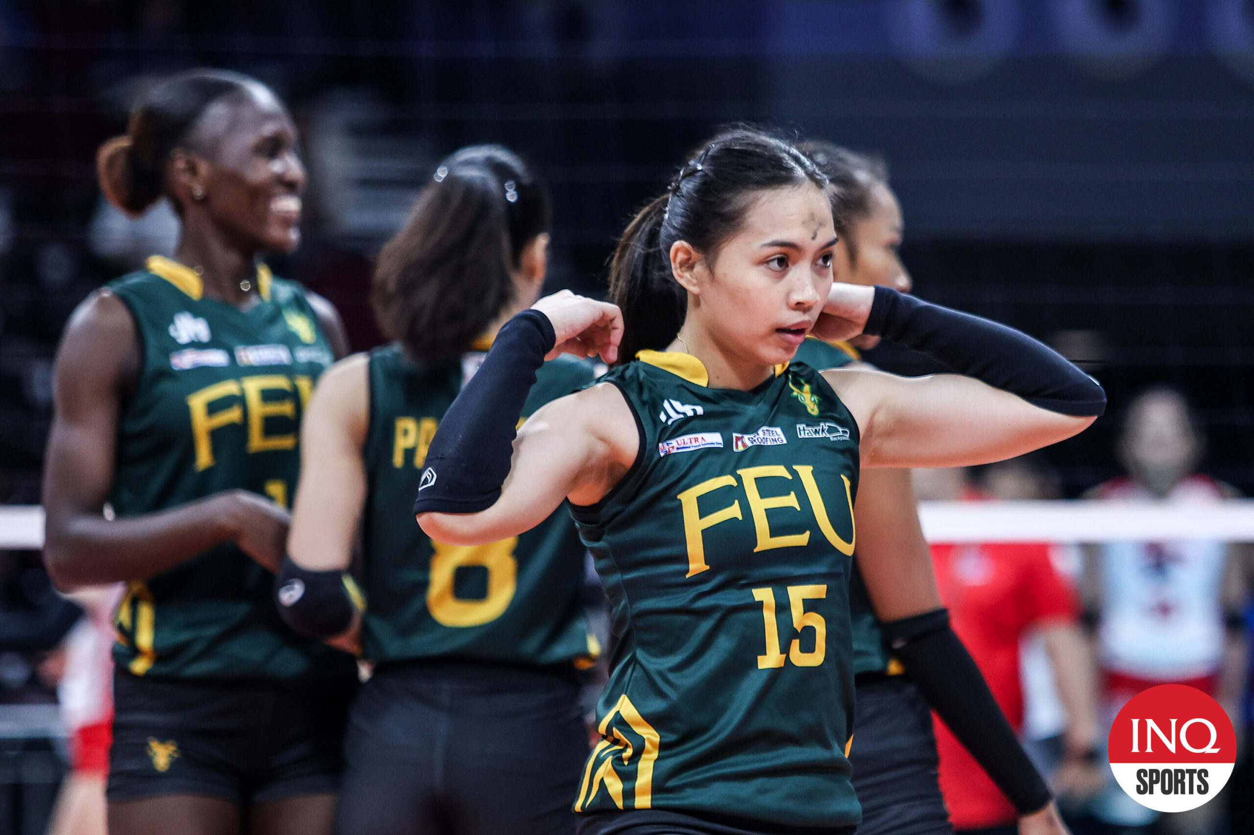 FEU Lady Tamaraws' Gerzel Petallo stars in another win in the UAAP Season 87 women's volleyball tournament.