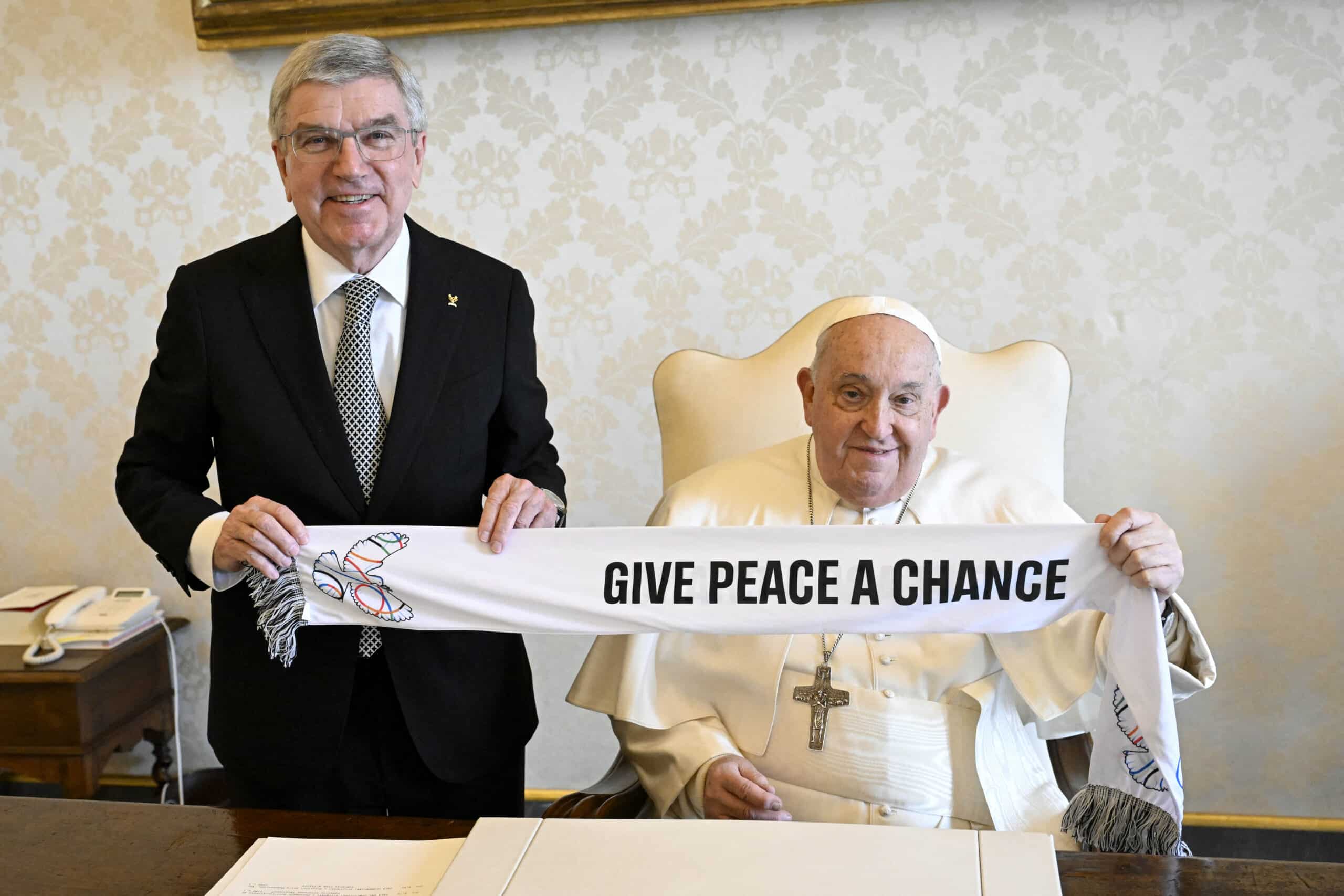 Pope Francis death IOC Thomas Bach