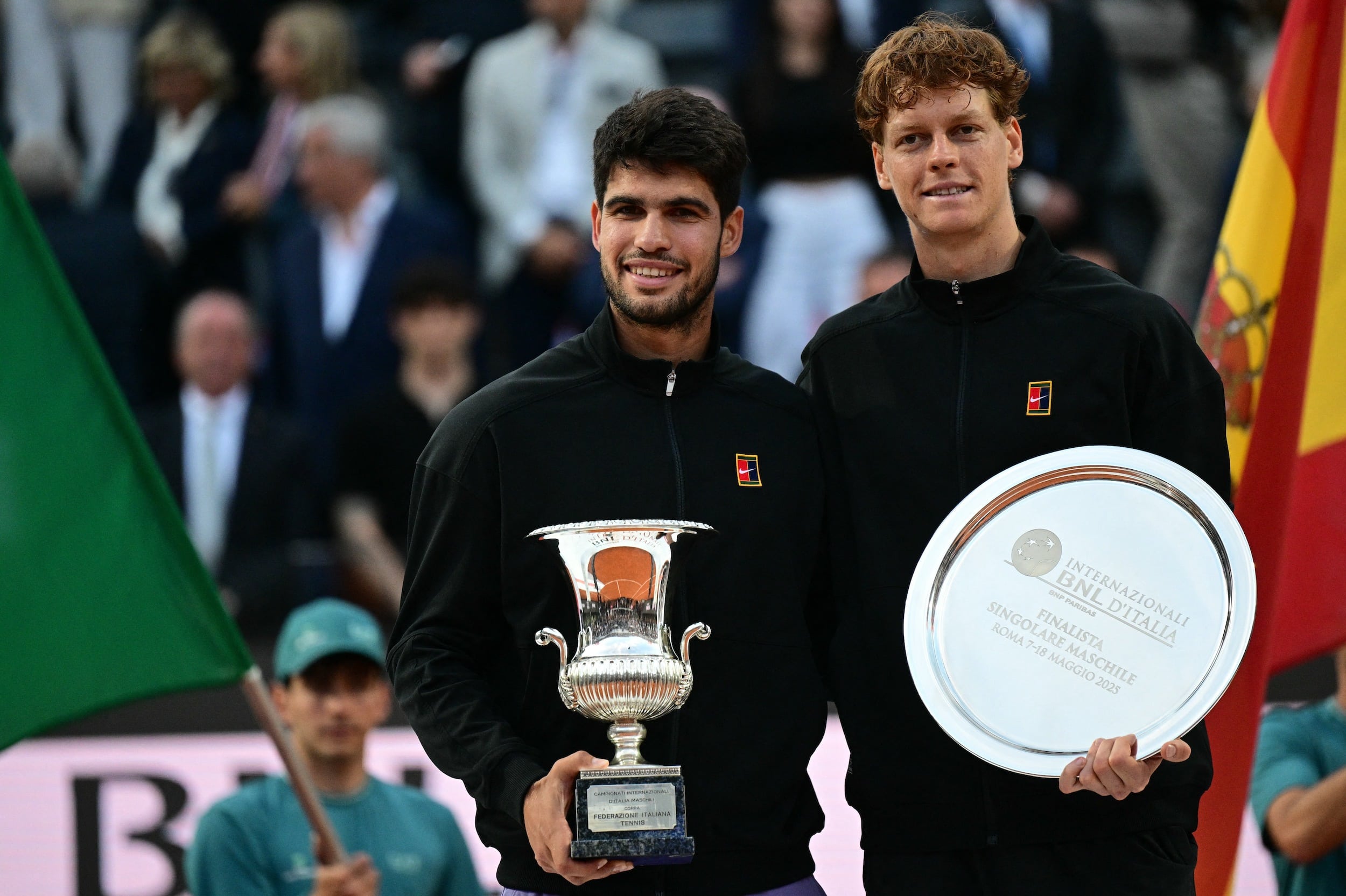 Carlos Alcaraz beats Jannik Sinner Italian Open final