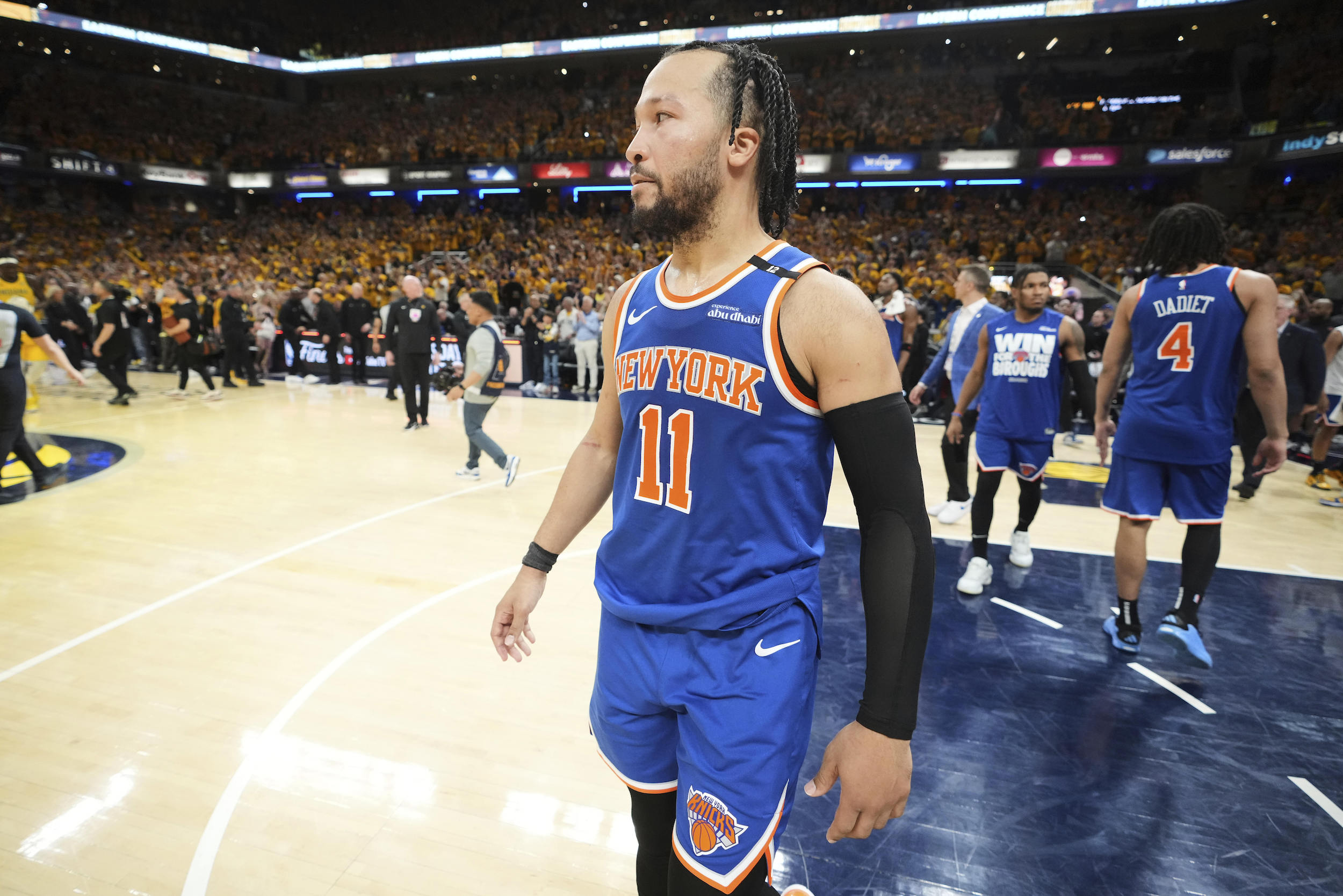 Jalen Brunson Knicks Pacers NBA Playoffs Eastern Conference Finals